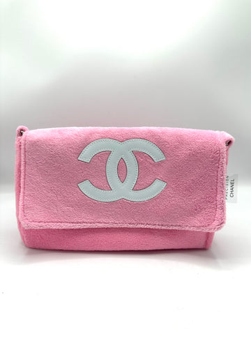 Pink Terrycloth CC Precision Crossbody From BTS Bundle