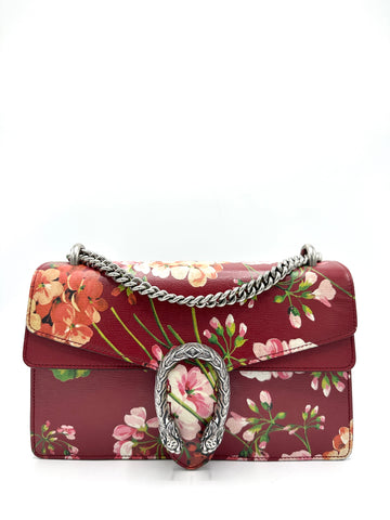Red GG Blooms Dionysus Chain Flap