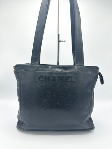 Black Caviar Logo Tote