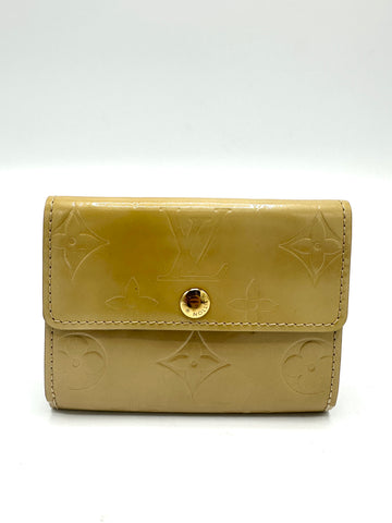 Gold Vernis Compact Card Case