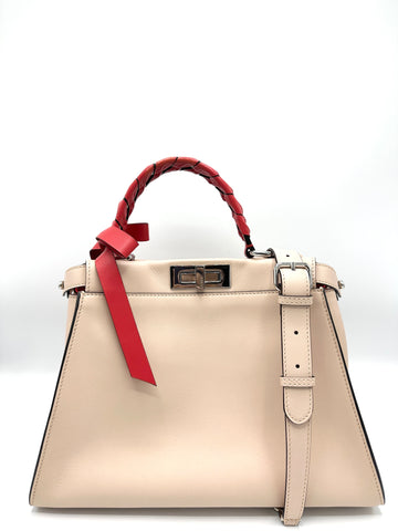 Nude Pink Red Whipstich SHW Peekaboo