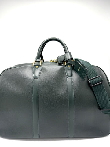 Green Taiga Boston Bag w/Strap