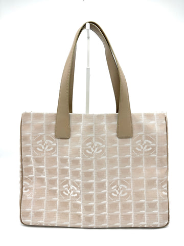 Beige CC Travel Ligne Tote