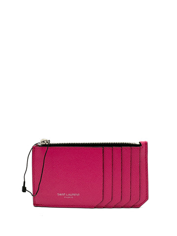 Hot Pink Multi Zippy Card Case