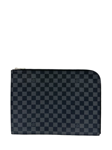 Damier Graphite XL Zip Clutch