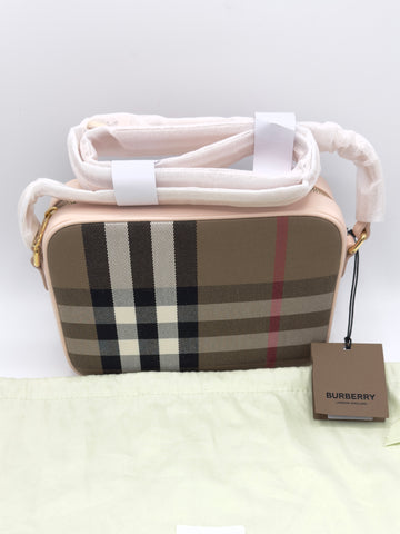 Light Pink Novacheck Camera Bag