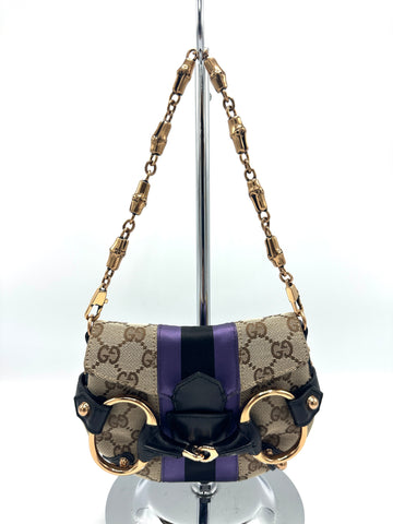 GG Tom Ford Horsebit GHW Mini Chain Flap