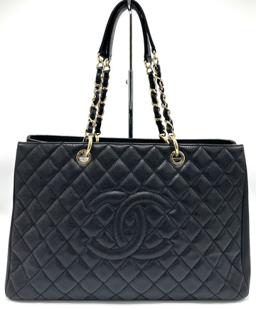 Rare Black Caviar XL GHW Grand Shopping Tote