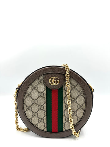 GG Ophidia Round Chain Crossbody
