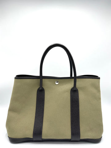 Khaki Green/Dark Brown Buffle Garden Party 36