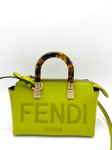Green Logo Tortoishell Handles By The Way Mini