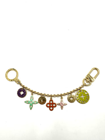 Multicolor Enamel Bijoux XL Bag Charm