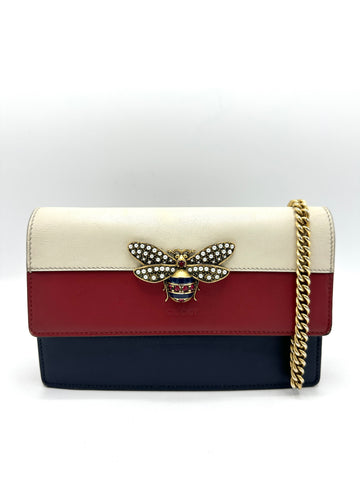 Color Block Queen Margaret Wallet on Chain