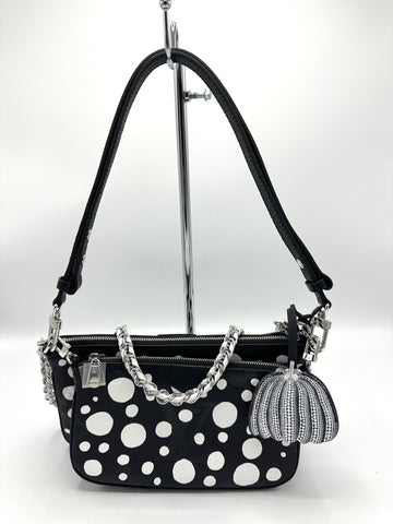 Black/White Multi Dots Yayoi Kusama Multi Pochette