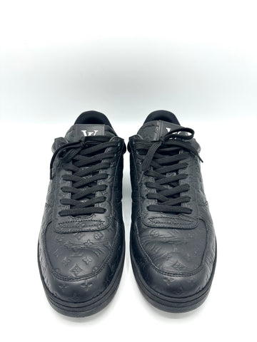 Black Monogram Sneakers LV Size 7.5