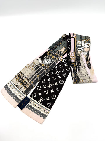 Pink/Black Around The World Trunk Bandouliere