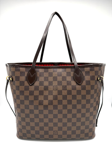 Damier Ebene Neverfull MM w/ Pouchette