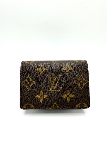 Brown Monogram Card Case