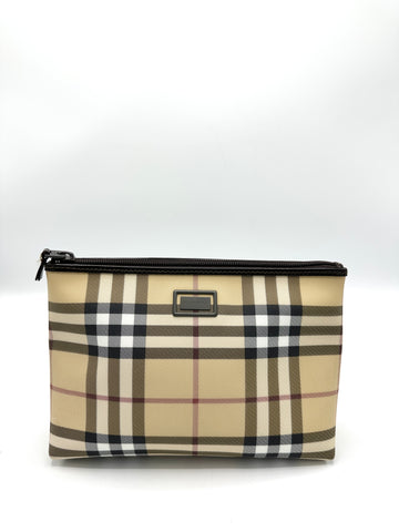 Brown Novacheck Toiletry Pouch