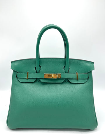 2018 Vert Vertigo Evercolor GHW Birkin 30