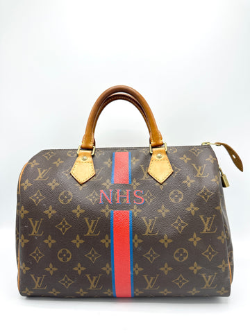 Monogram Speedy with Initials
