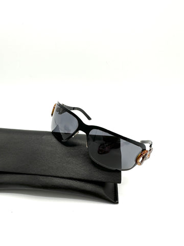 Tom Ford Horsebit Bamboo Sunglasses